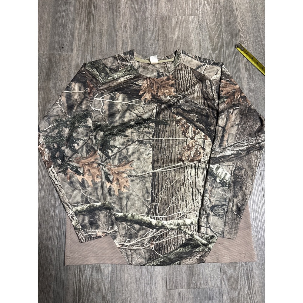 Huntworth Mens Camo Long Sleeve Performance Hunting Shirt Large Camouflage